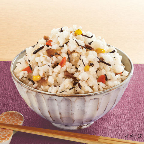 安心米（ひじきご飯） | アルファー食品オンラインショップ