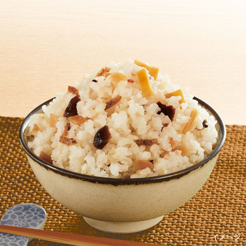 安心米(きのこご飯) | アルファー食品オンラインショップ