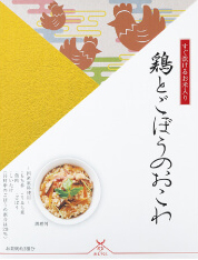 鶏とごぼうのおこわパッケージ