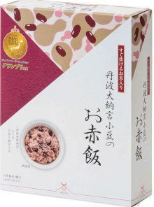 丹波大納言小豆のお赤飯